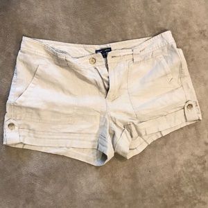 Linen shorts